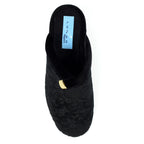 Amaretto Black Mule Slipper