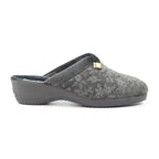 Amaretto Grey Mule Slipper