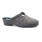 Amaretto Grey Mule Slipper