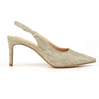 Janine Gold Slingback Heel