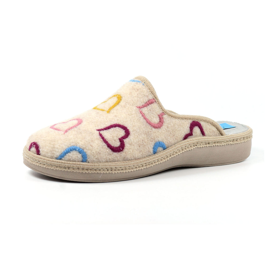 Love Beige Mule Slipper