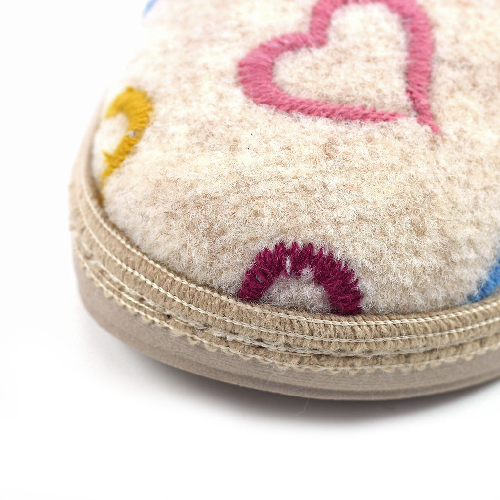 Love Beige Mule Slipper