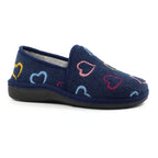 Joyful Navy Slipper