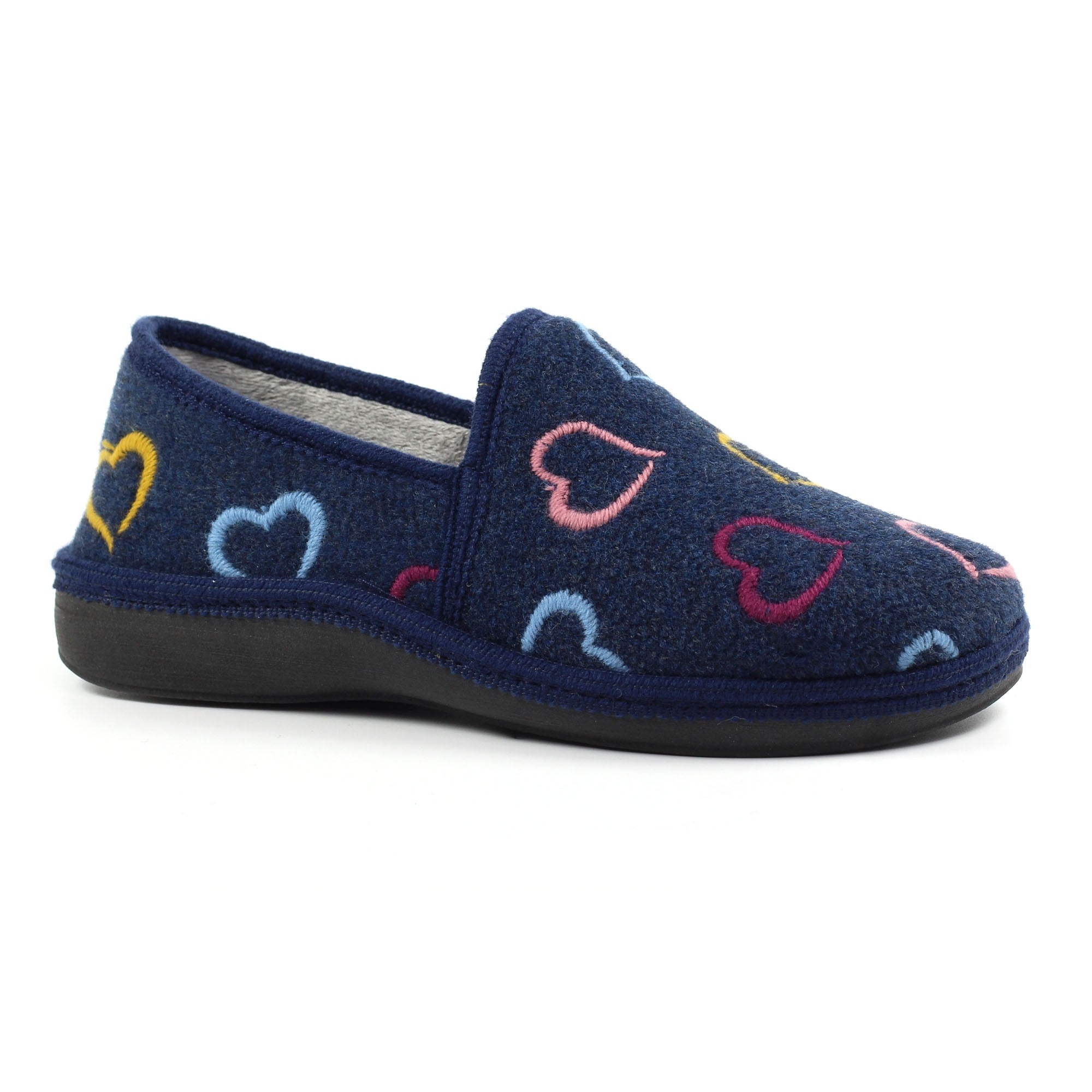 Joyful Navy Slipper