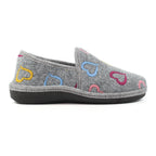 Joyful Grey Slipper