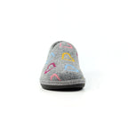 Joyful Grey Slipper