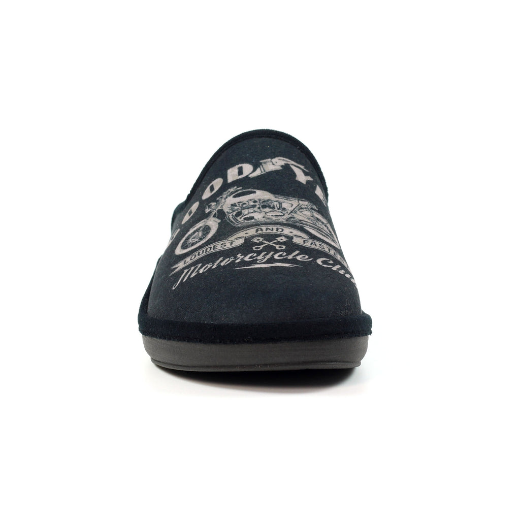Huxley Grey Mule Slipper