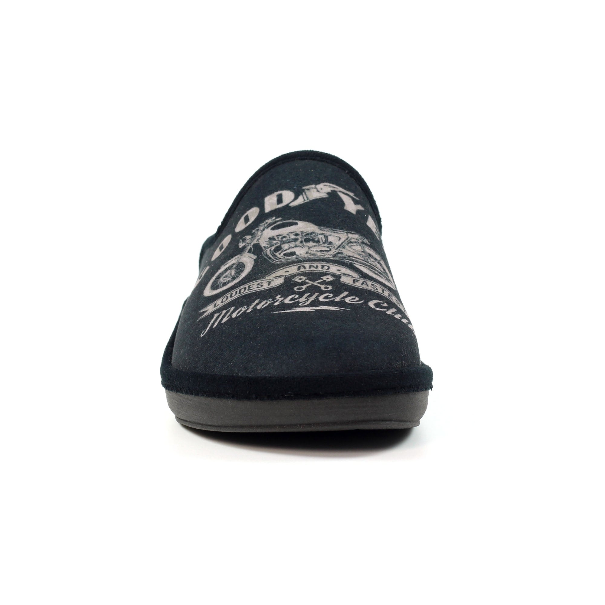 Huxley Grey Mule Slipper