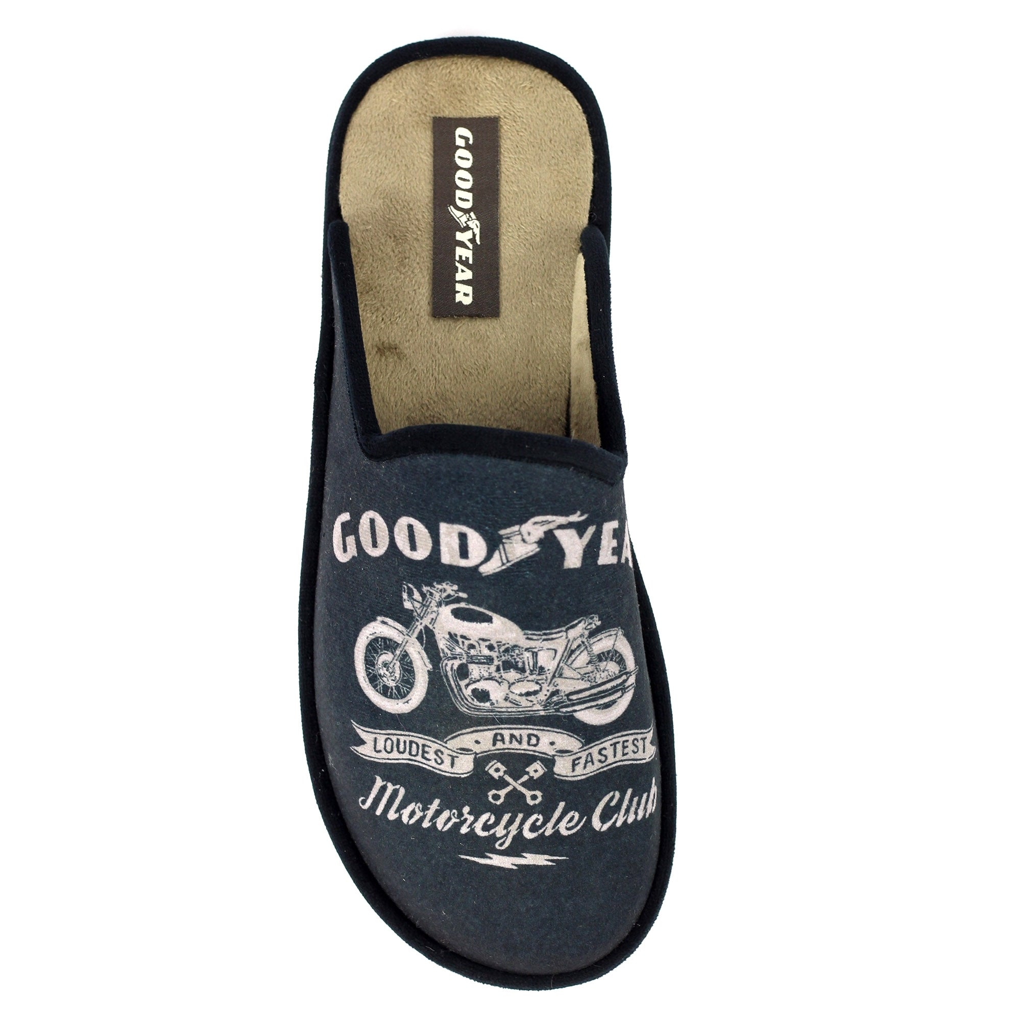 Huxley Grey Mule Slipper