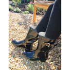 Sweden Black Mid-Calf Wellington
