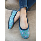LLB Meribel Blue Pump Slipper