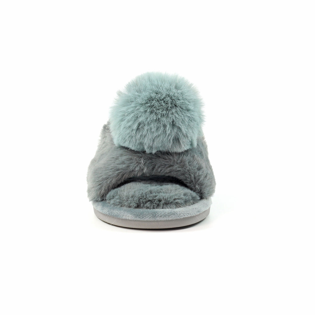 Cara Grey Slipper