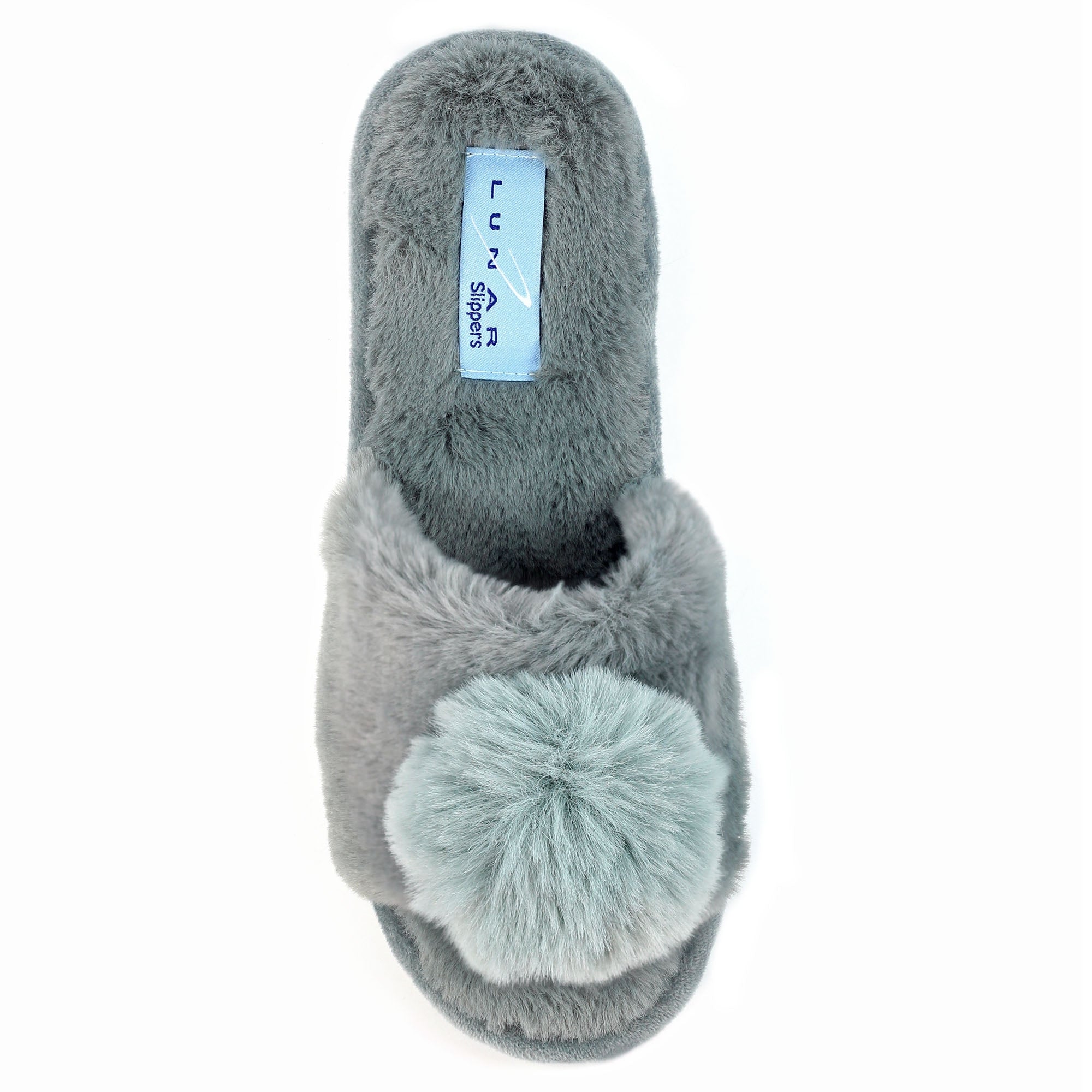 Cara Grey Slipper