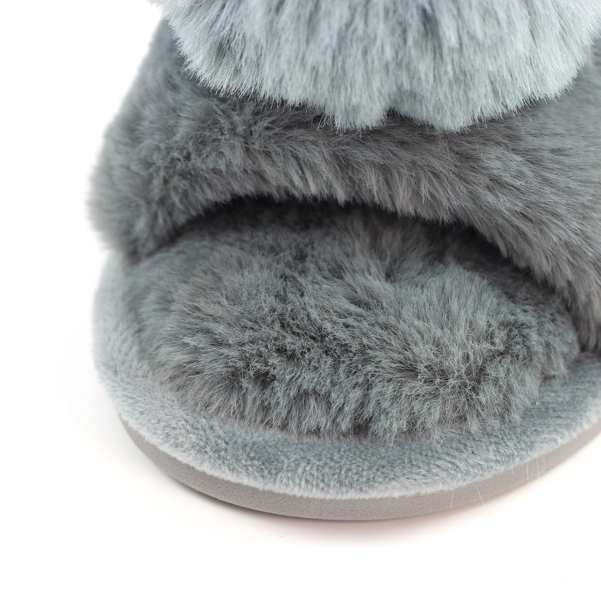 Cara Grey Slipper