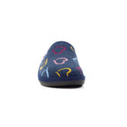Love Navy Mule Slipper