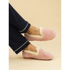 Shake Pink Fur Trim Slipper