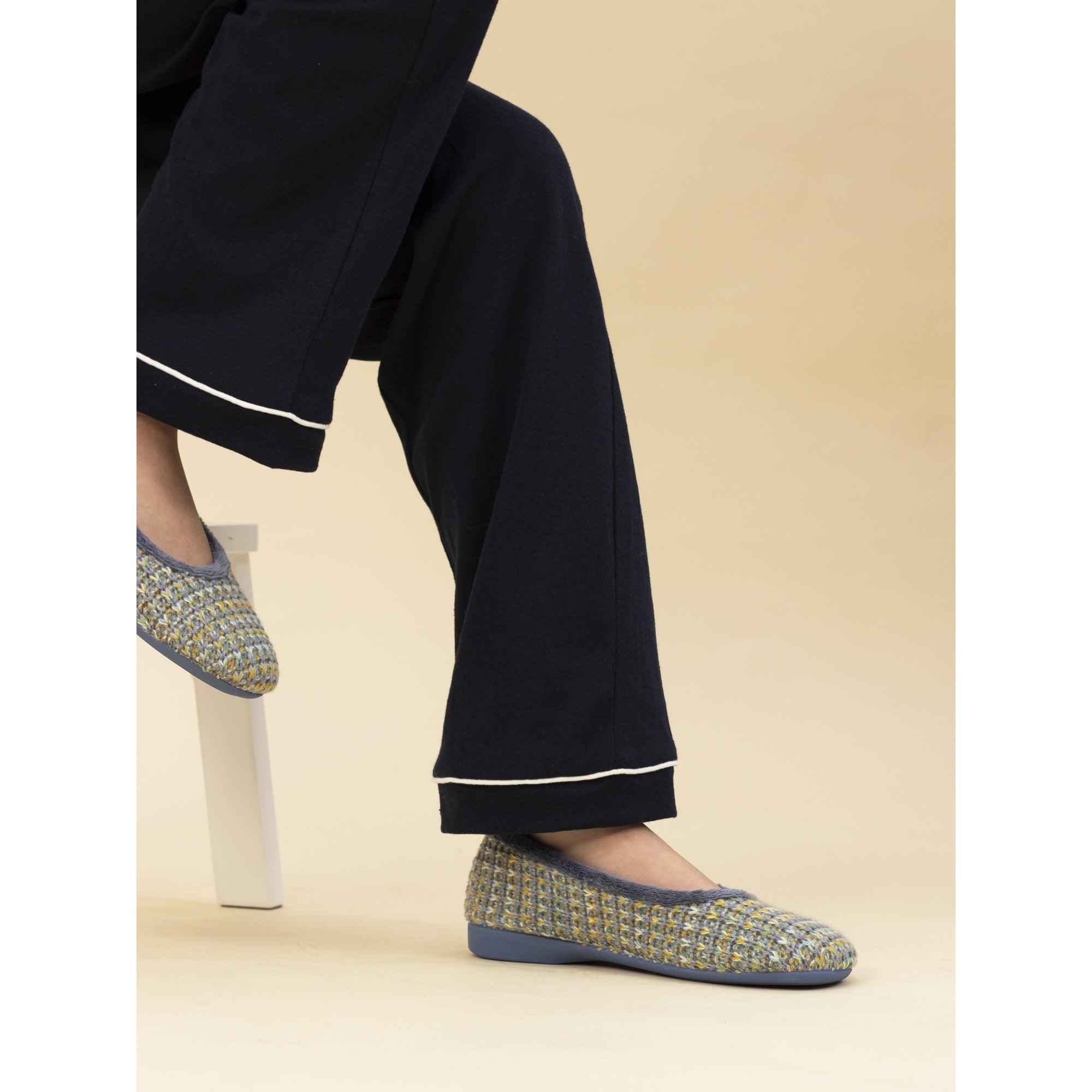 Cherie Grey Slipper