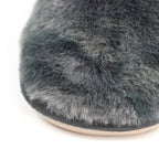 Salla Grey Mule Slipper