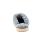 Aphrodite Grey Mule Slipper