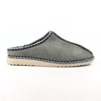 Apollonia Grey Mule Slipper