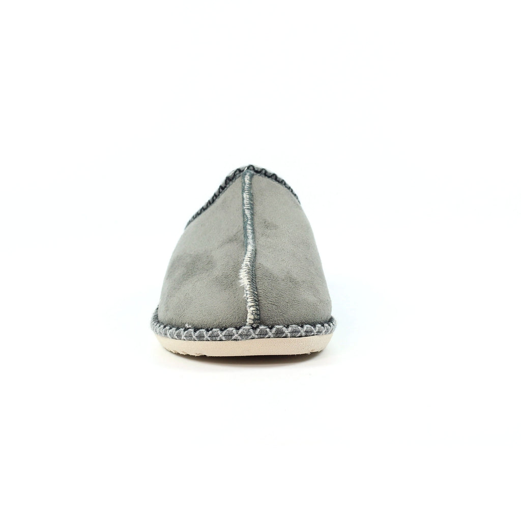 Apollonia Grey Mule Slipper