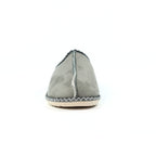 Apollonia Grey Mule Slipper