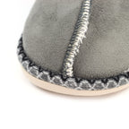 Apollonia Grey Mule Slipper