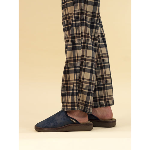 Glen Navy Mule Slipper