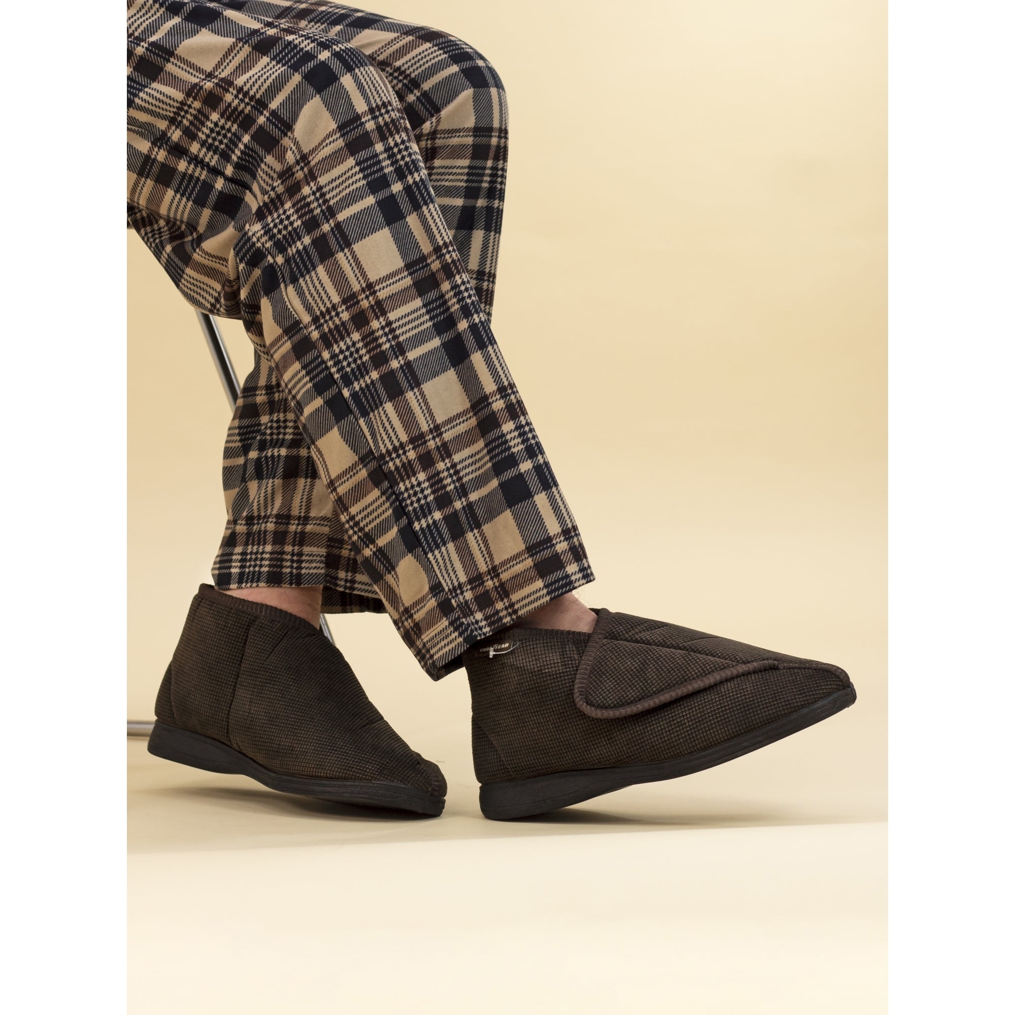 Drake Brown Bootee Slipper