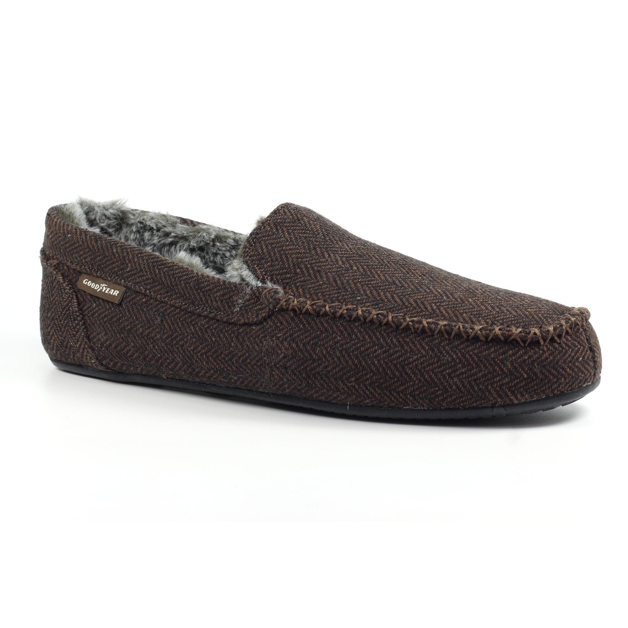 Hendrix Brown Slipper