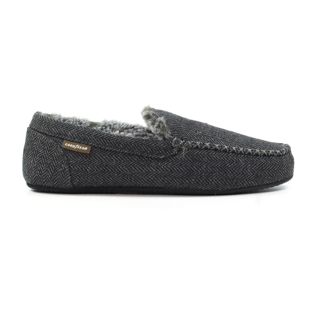 Hendrix Grey Slipper