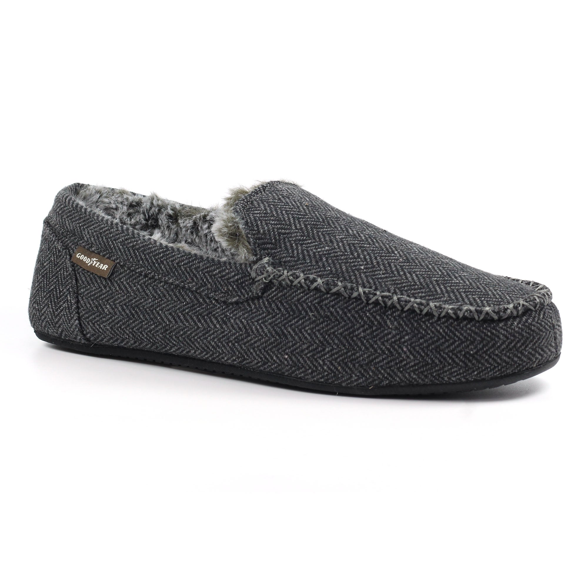 Hendrix Grey Slipper