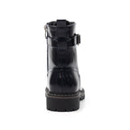 Parlour Navy Patent Ankle Boot