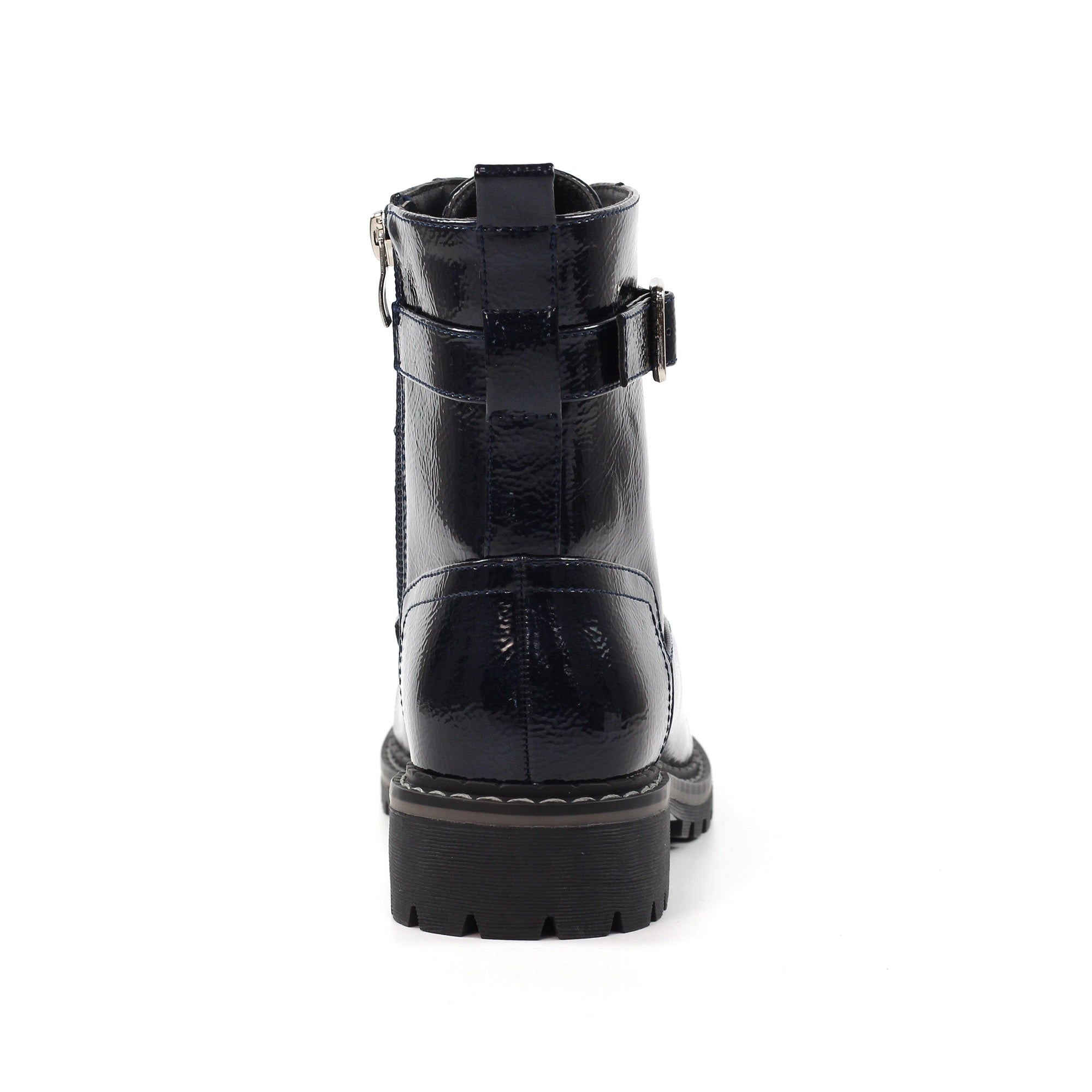 Parlour Navy Patent Ankle Boot