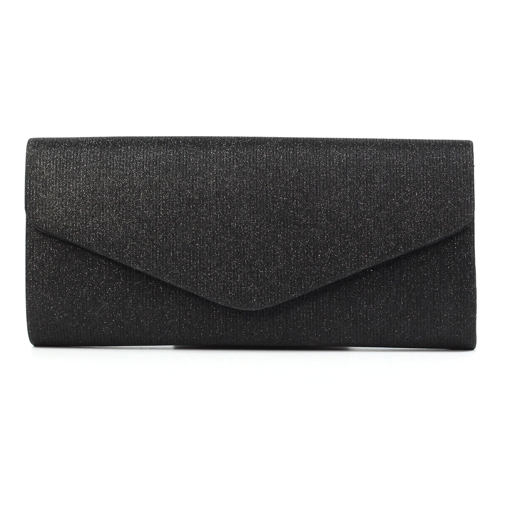 Kalina Black Clutch Bag