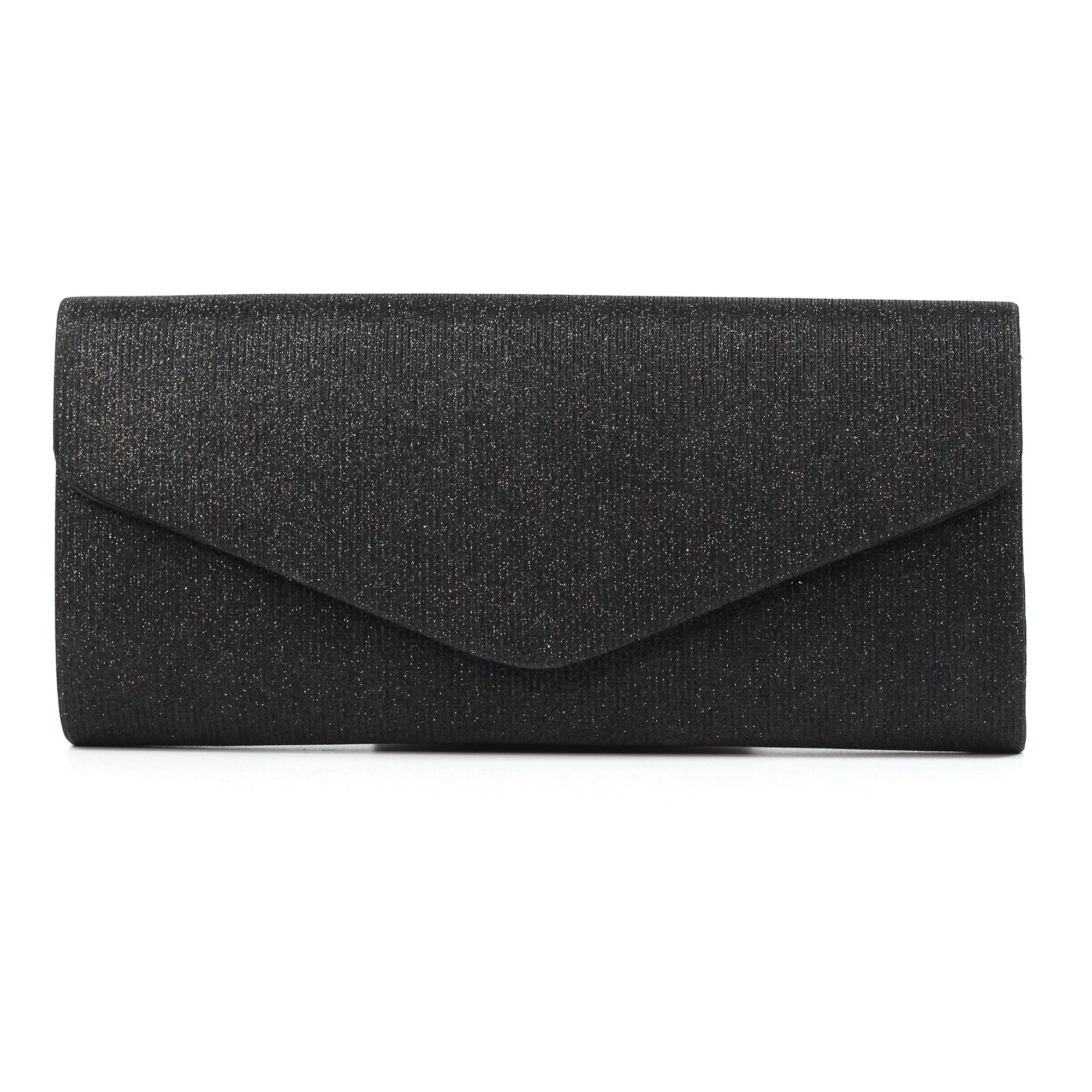 Kalina Black Clutch Bag