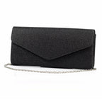 Kalina Black Clutch Bag