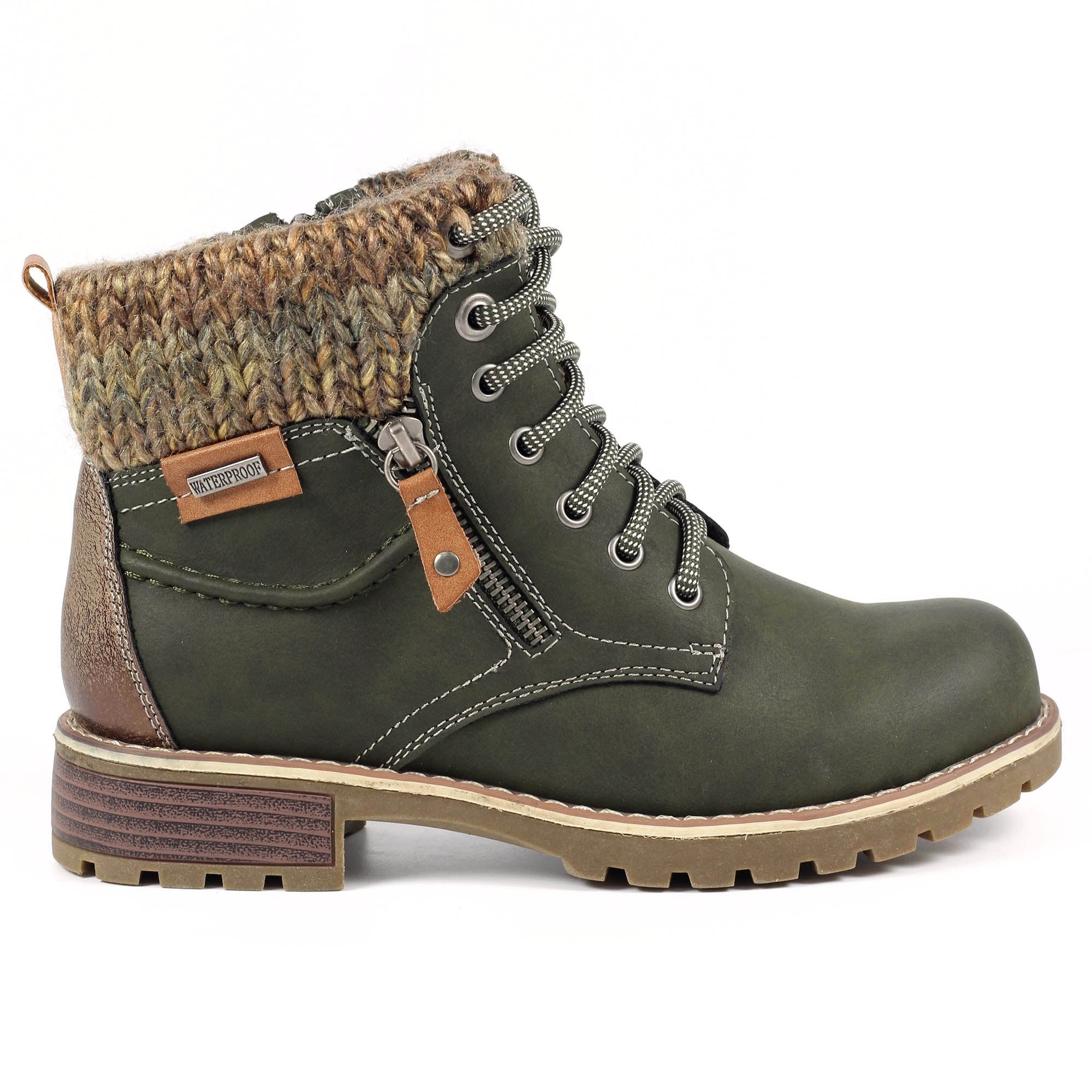 Millie Olive Waterproof Boot