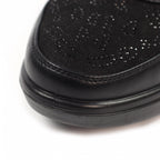 Muriel Black Wedge Trainer
