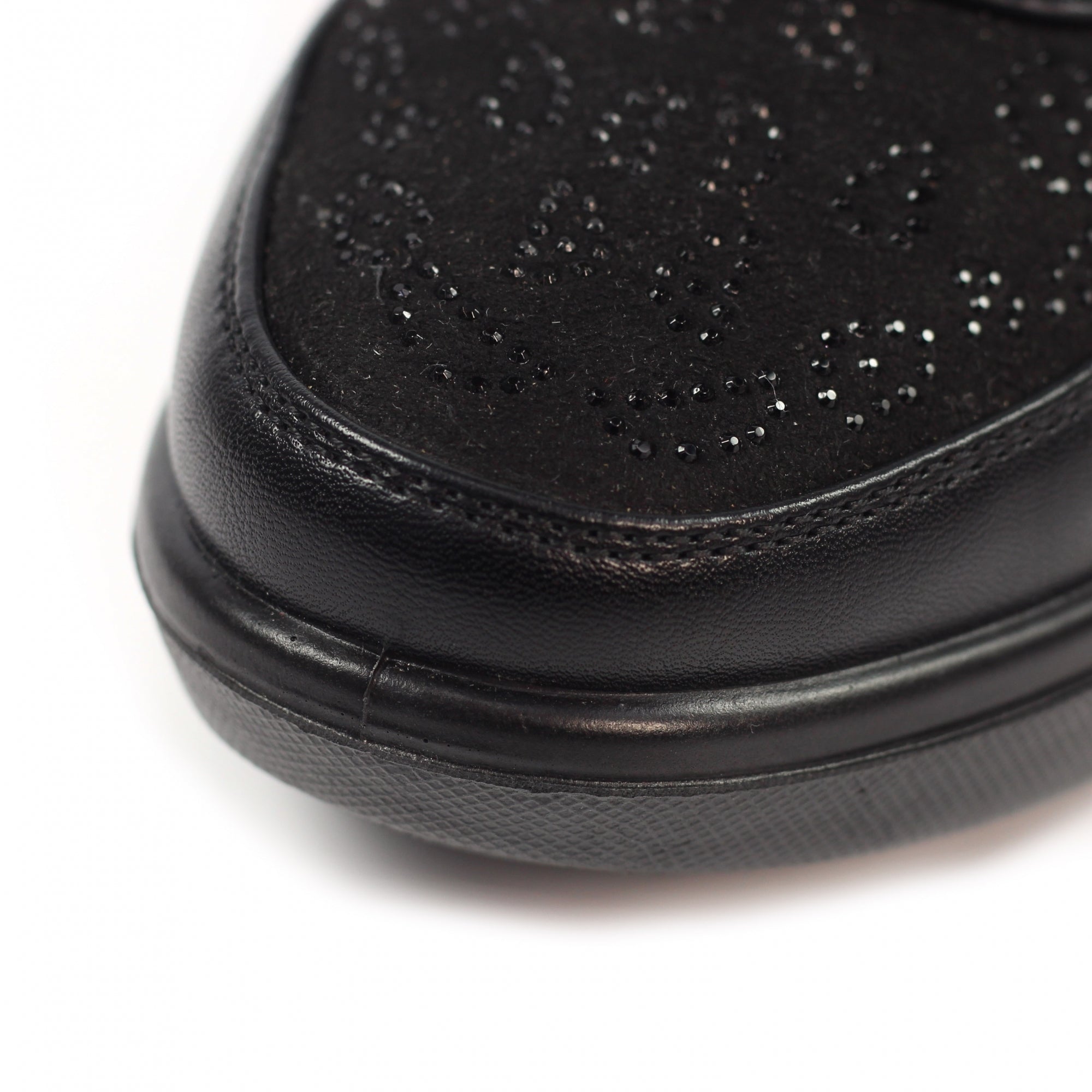 Muriel Black Wedge Trainer