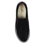 Hattie Black Wedge Shoe