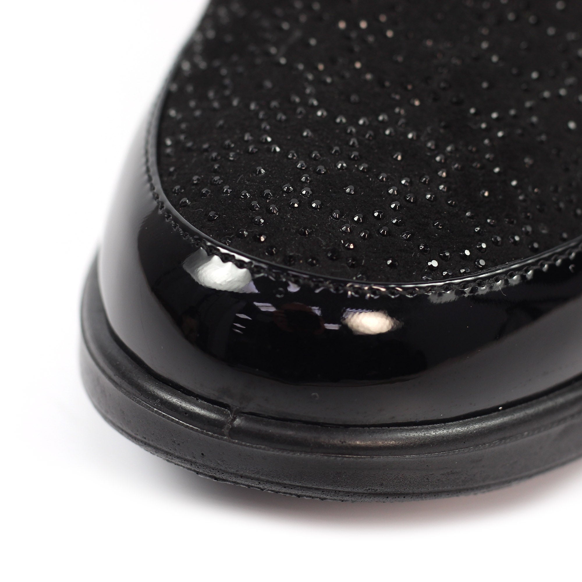 Hattie Black Wedge Shoe