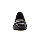 Marian Black Wedge Shoe