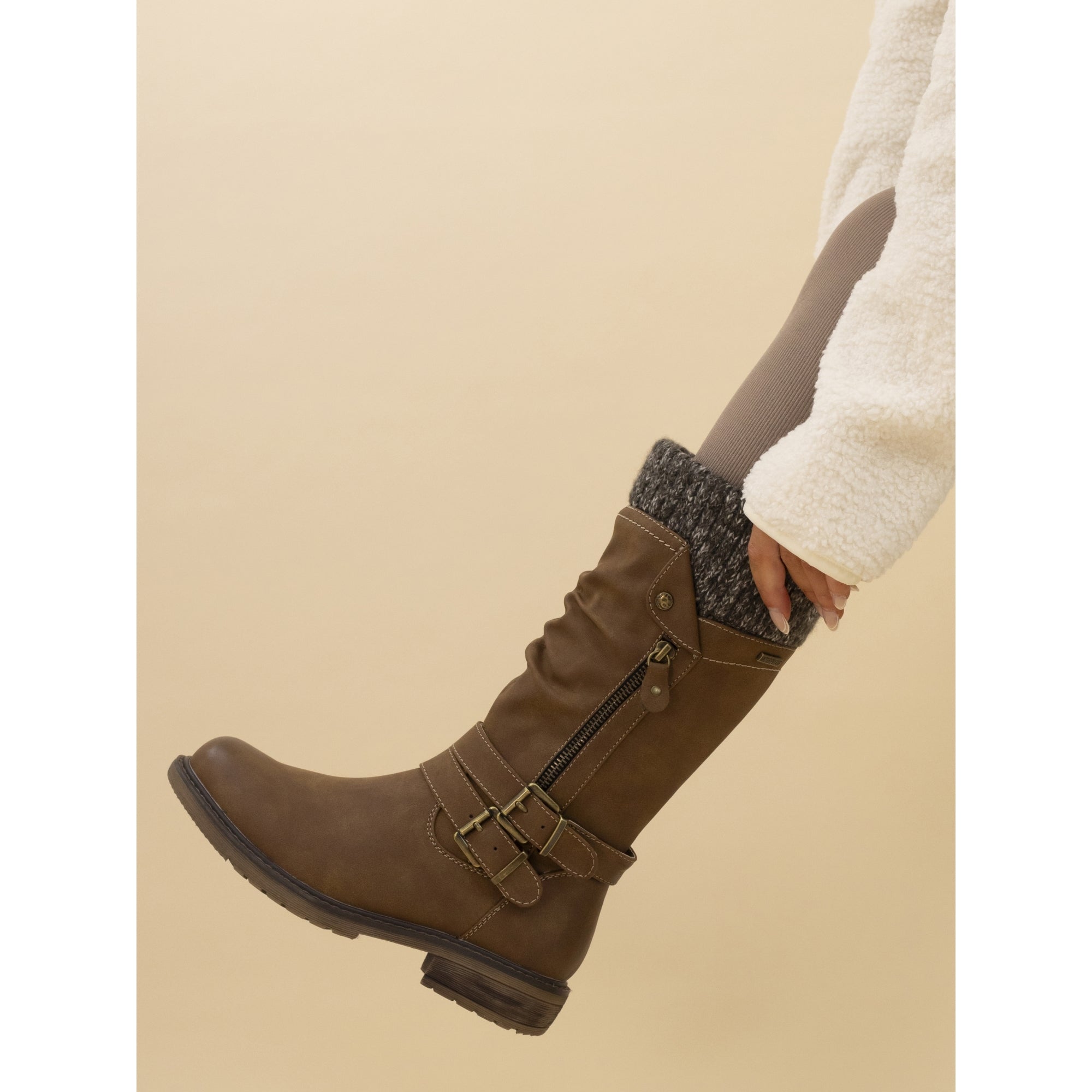 Peyton Tan Waterproof Boot