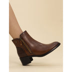Sabina Tan Ankle Boot