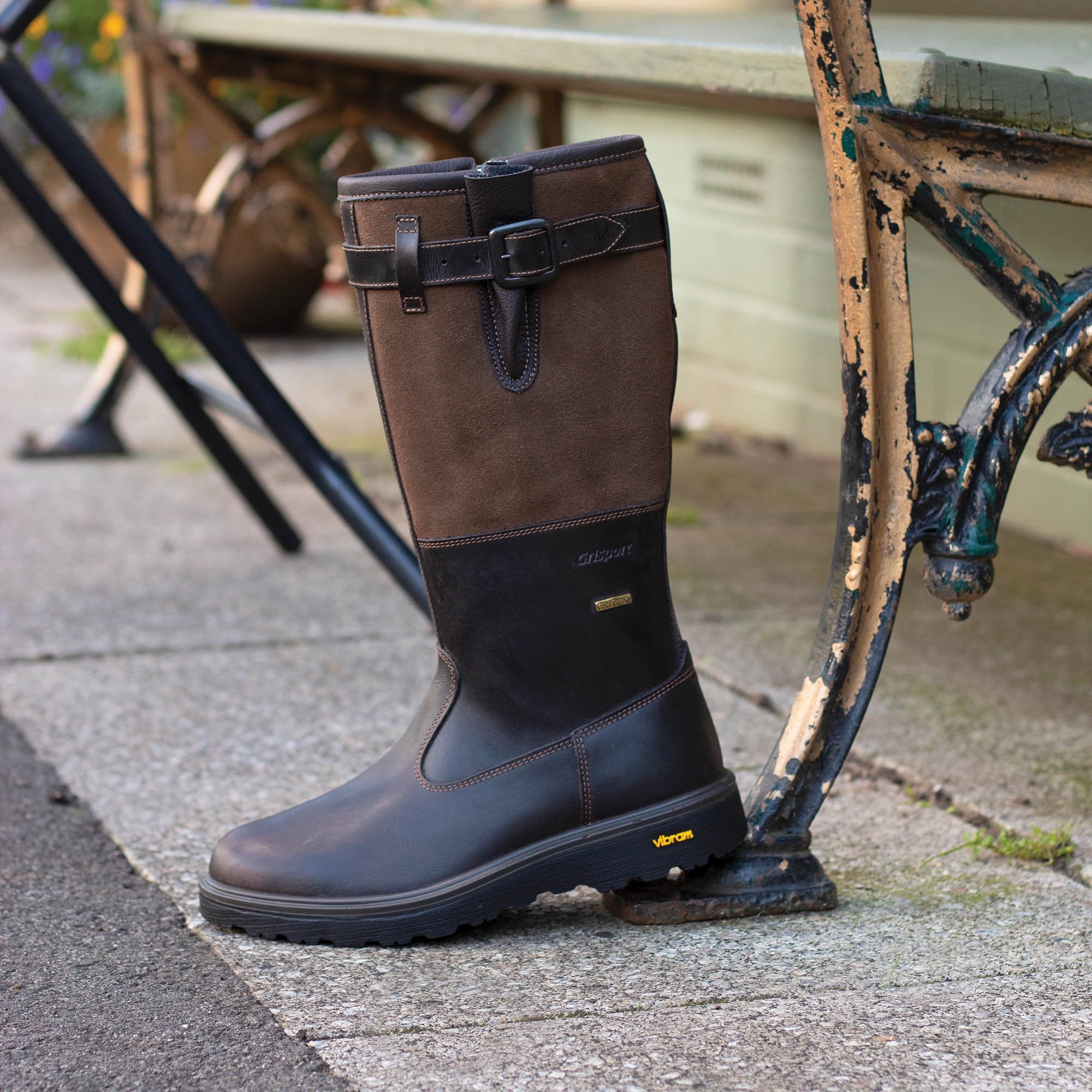Alberta Brown Long Boot