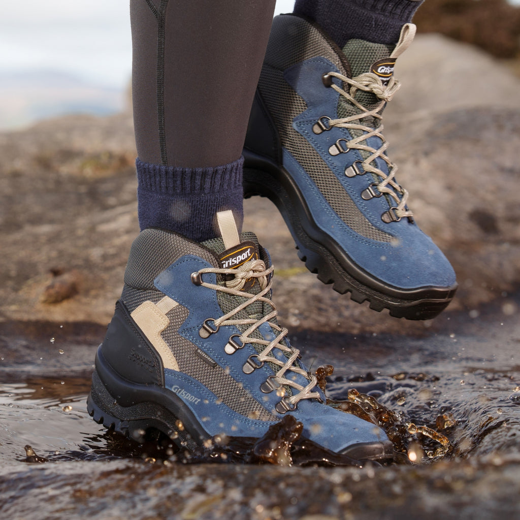 Lady Wolf Mid-Blue Trekking Boot
