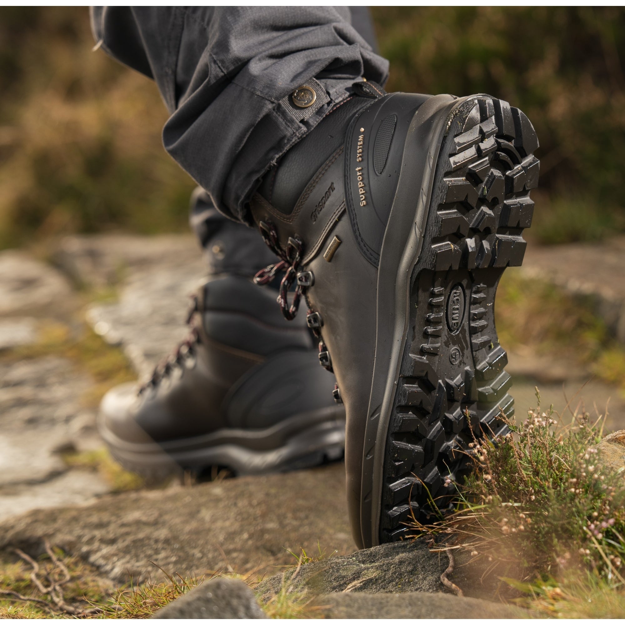 Tornado Brown Leather Boot