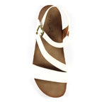 Cluster White Sandal