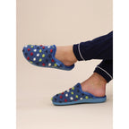 Montreal Mid Blue Mule Slipper